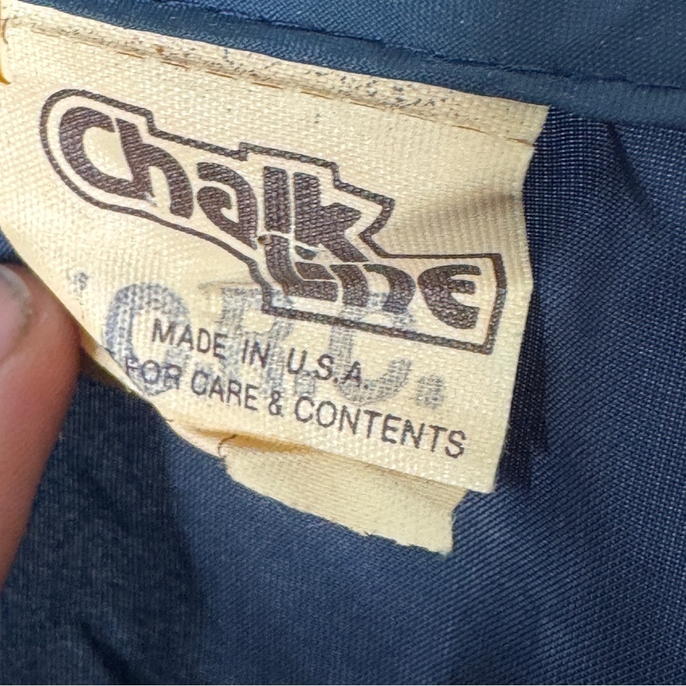 Mack ( Greatest Name In Trucks ) Chalk Line Blue Jacket - Picture 2 of 5
